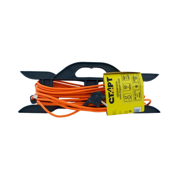 Удлинитель Старт SG 1р.С/З 10A 10.0м 3x0.75мм² IP44 на пластиковой рамке (1/10)