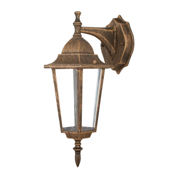 Светильник садово-парковый Camelion 4102 60W 230V E27 IP44 настенный бронзовый (1/10)