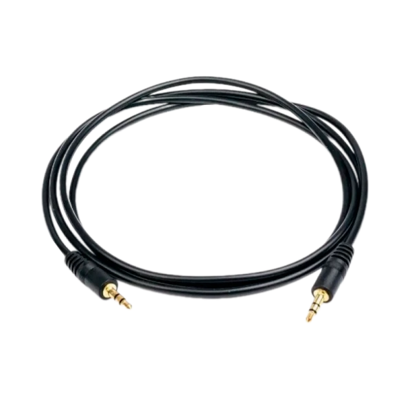 Кабель AUX Atcom Jack 3.5mm (m)-Jack 3.5mm (m) 1.0м силикон черный (1/10/250)