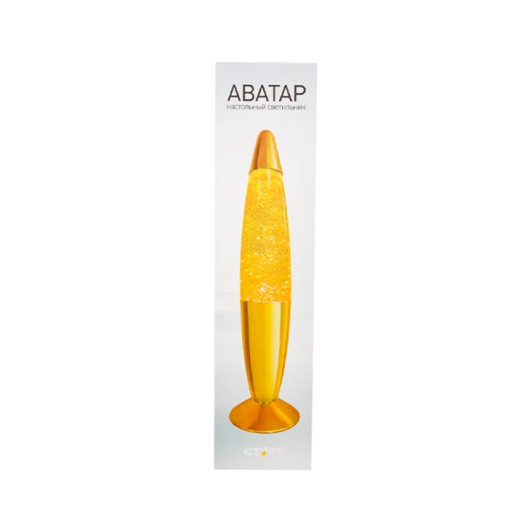 Светильник настольный Старт АВАТАР 25W 220-230V E14 на основании сенс. золотой