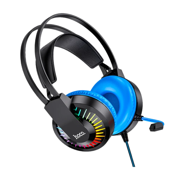 Наушники полноразмерные HOCO W105 с микр. игровые синий (1/30)