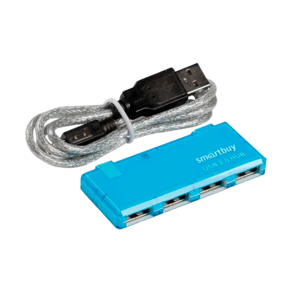 USB-Хаб Smartbuy 6110 4USB голубой