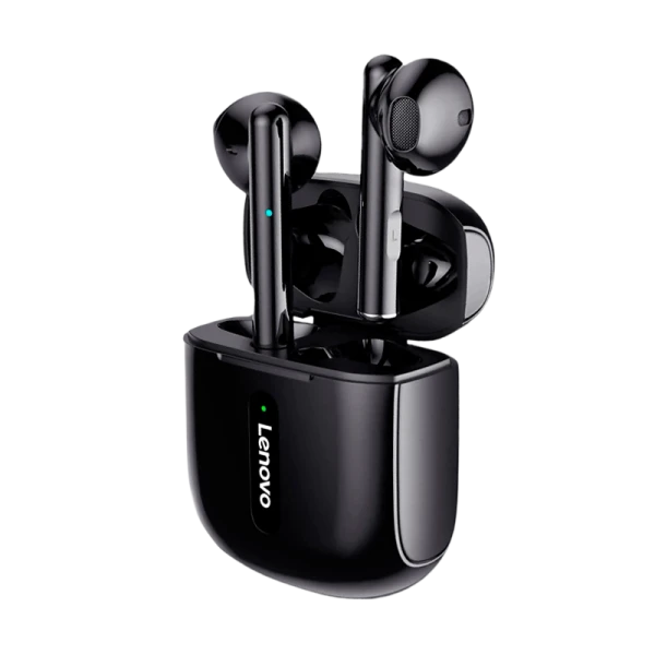 Наушники вставные Lenovo XT83 bluetooth 5.0 с микр. черный