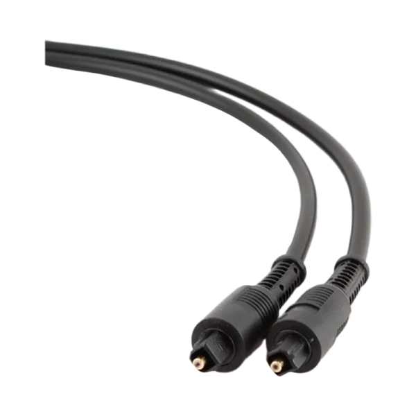 Кабель Cablexpert CC-OPT-2M Toslink (m)-Toslink (m) 2.0м силикон черный (1/10/75)