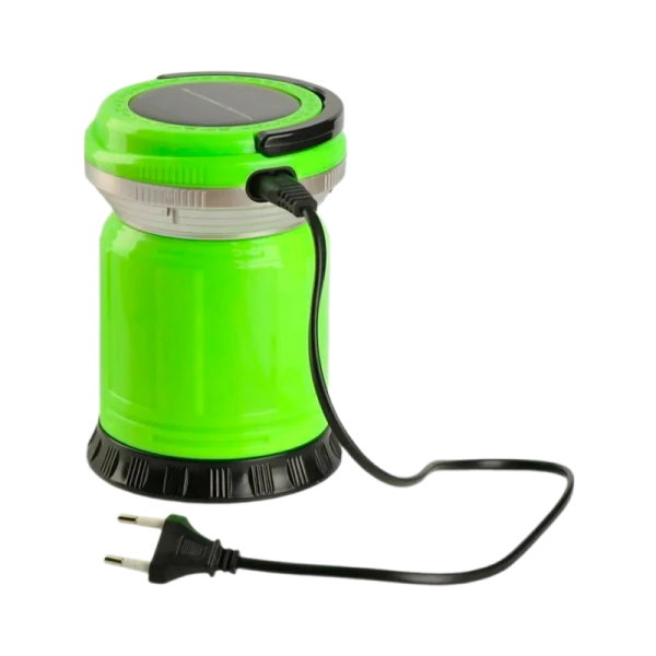 Фонарь туристический Облик 6014 15LED от аккумулятора зеленый