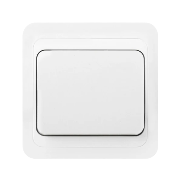 Выключатель Smartbuy 1-клавишный 10А белый "Марс" (SBE-02w-10-SW1-0)