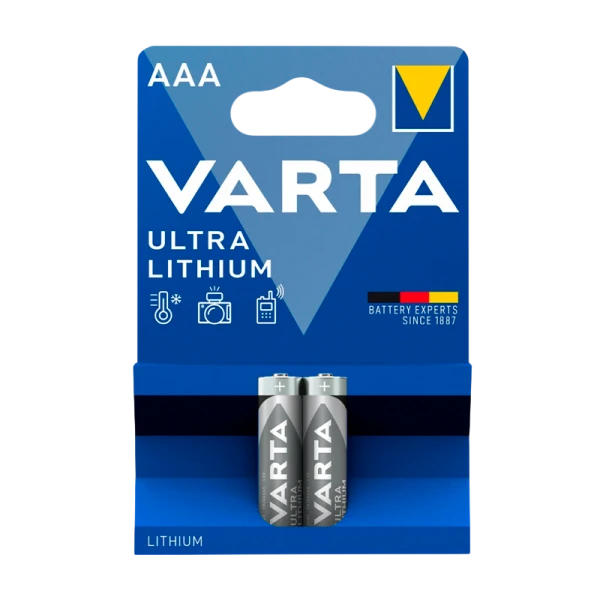 Батарейка Varta ULTRA FR03 AAA BL2 Lithium 1.5V (6103) (2/20/100)
