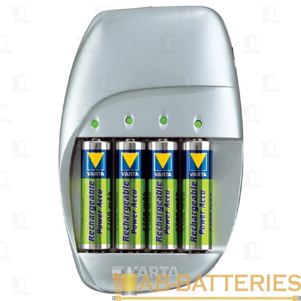 З/У для аккумуляторов Varta POWER PLAY (57078) AA/AAA 4 слота +4AA 2500mAh