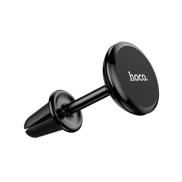 Держатель автомобильный HOCO CA69 в воздуховод магнит черный (1/108)