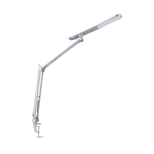 Светильник настольный Camelion KD-785 5W 230V 48LED струбцина серебряный (1/24)