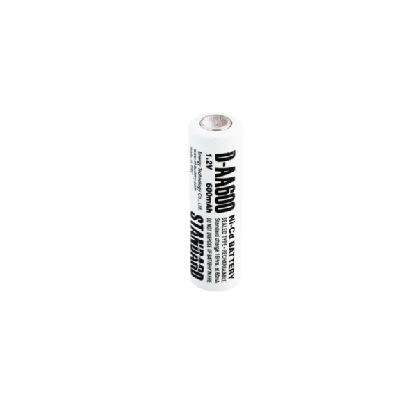 Аккумулятор ET D-AA600 14.5*48.5, 1.2В, 600мАч, Ni-CD (1/50/600)