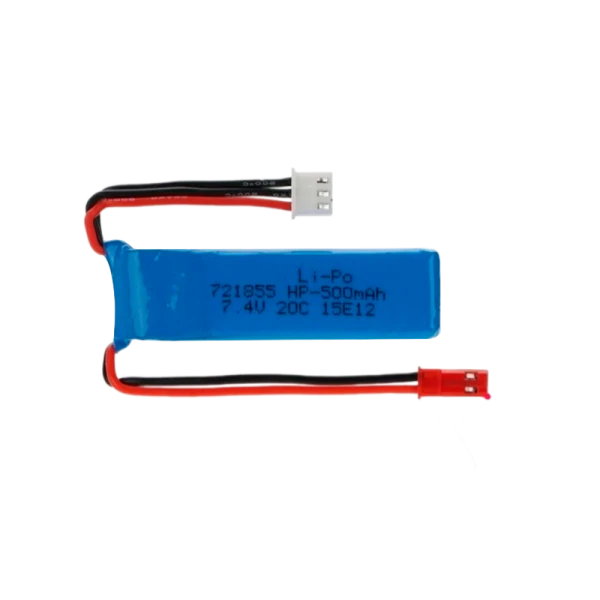 Аккумулятор ET 2S-LP721855-20CJ Li-Pol, 7.4В, 500мАч
