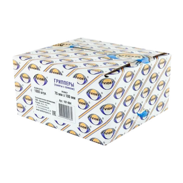 Грипперы (пакеты с замком) Aviora 100мм x 70мм (цена за 1 шт) 1000шт. (1000/15000)