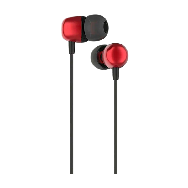Наушники внутриканальные HOCO M31 с микр. красный (1/16/160)