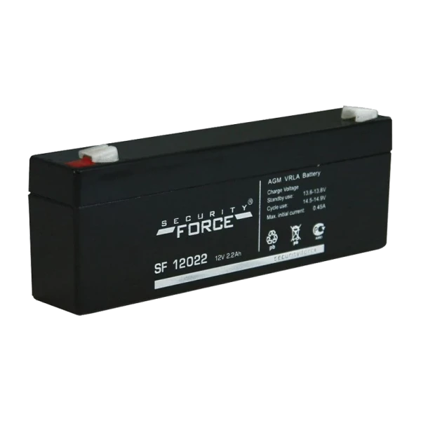 Аккумулятор свинцово-кислотный Security Force SF 12022 12V 2.2Ah (1/20)
