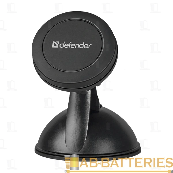Держатель автомобильный Defender CH-107 присоска магнит черный (1/100)