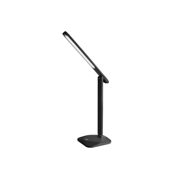 Светильник настольный Ultraflash UF-731 11W 220V на основании 3 ур.ярк. черный (1/30)