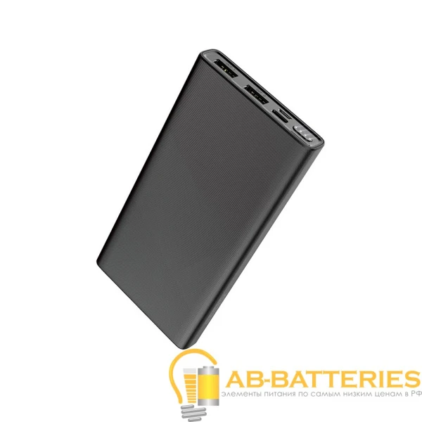 Внешний аккумулятор HOCO J55 10000mAh 2.0A 2USB/Type-C черный (1/44)