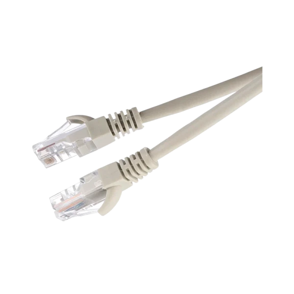 Патч-корд GoPower RJ-45 (m)-RJ-45 (m) 20.0м кат.5е ПВХ 26AWG CCA серый в пакете (1/20)