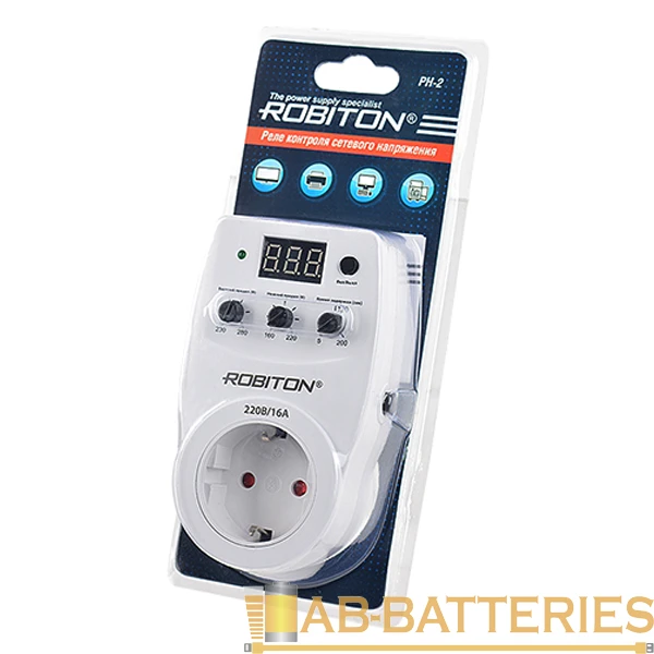 Реле контроля напряжения ROBITON РН-1 BL1 (1/50/100)