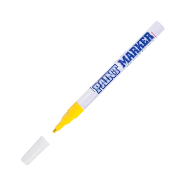 Маркер промышленный MunHwa SLIM 2.0мм нитрокраска желтый
