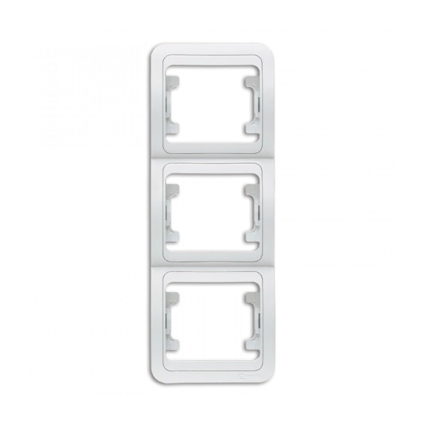 Рамка Makel Mimoza 3пост. вертикальная 22033 (1/15)