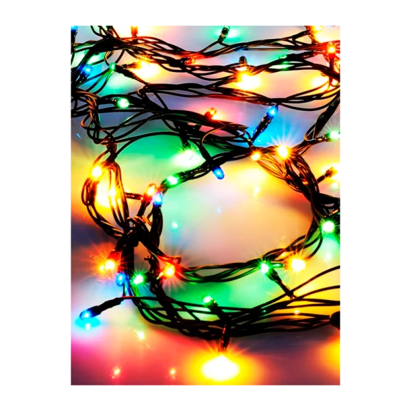 *Гирлянда Космос 50LED 6.5м лампочки нить 8 режимов ассорти (1/100) 