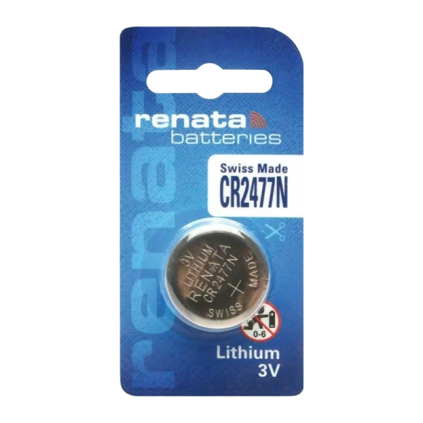 Батарейка Renata CR2477N BL1 Lithium 3V (6/180)
