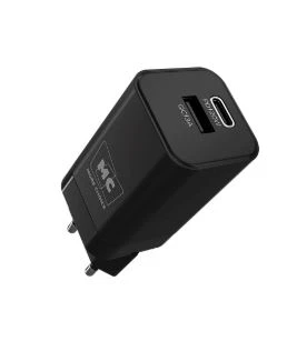 Сетевое З/У MORE CHOICE NC85a 1USB+1Type-C 3.0A 35W PD20W с кабелем Type-C/Type-C черный
