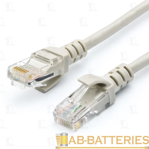 Патч-корд Atcom RJ-45 (m)-RJ-45 (m) 30.0м кат.5е ПВХ 24AWG серый (1/30)