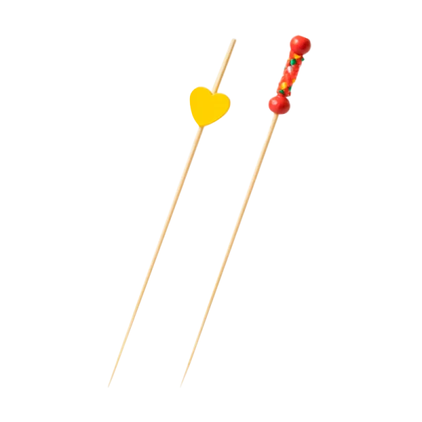 Декоративные пики "ТОРЖЕСТВО", бамбук, 120 мм, 30 шт. в упаковке, PATERRA (1/50)