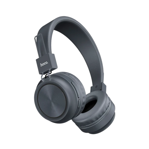 Наушники полноразмерные HOCO W25 bluetooth 5.0 с микр. microSD серый (1/10/30)