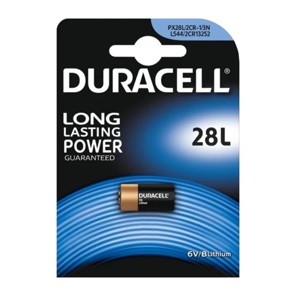 Батарейка Duracell V28PXL 2CR1/3N BL1 Lithium 6V годен до 2024 г. (1/6/30)