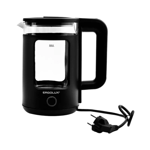 Электрочайник Ergolux ELX-KG08-C02 1800W 1.8л черный (1/12)