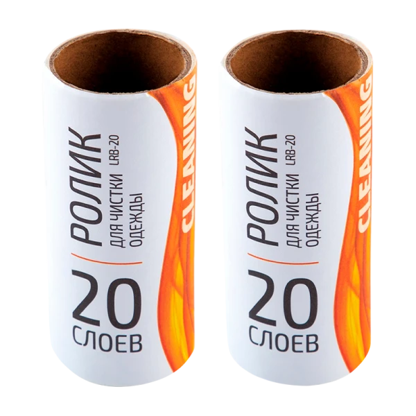 Сменный блок для чистки одежды Рыжий кот LRB-20 20сл. 2шт. (1/10/40)