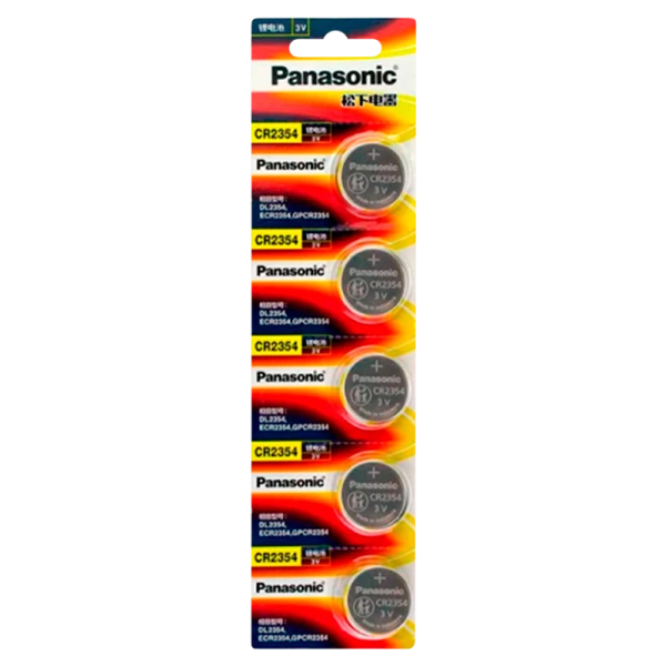 Батарейка Panasonic Power Cells CR2354 BL5 Lithium 3V CN (Китай) (5/50)