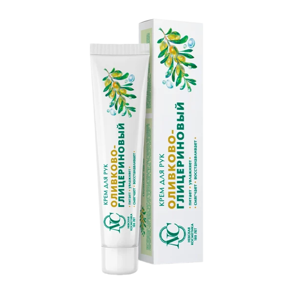 Крем для рук Невская Косметика Оливково-глицериновый питательный 50мл (1/36)