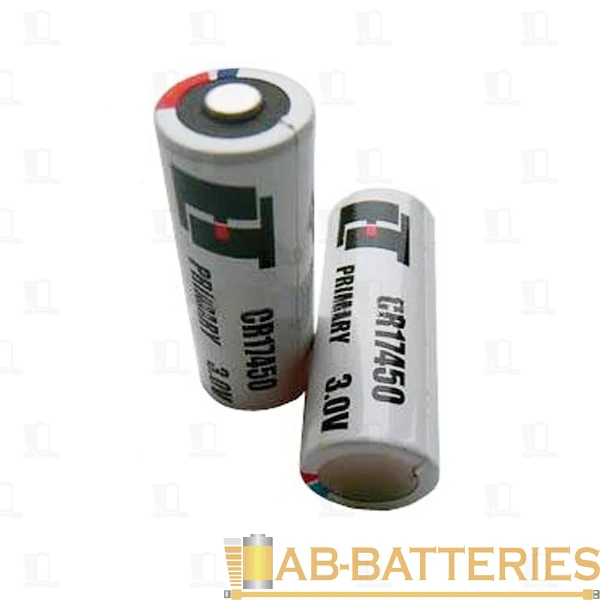 Батарейка ET CR17450 A, 3V, 2500мАч, I=15/150mA, LiMn02 (1/30/150/200)