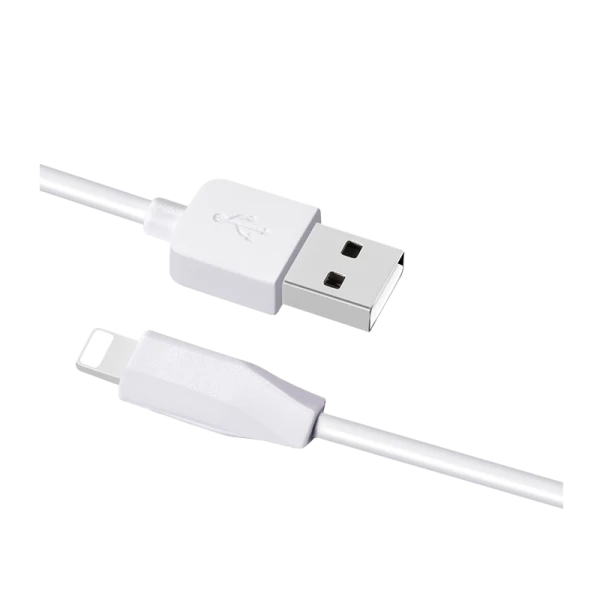 Кабель HOCO X1 USB (m)-Lightning (m) 3.0м 2.4A ПВХ белый (1/20/200)
