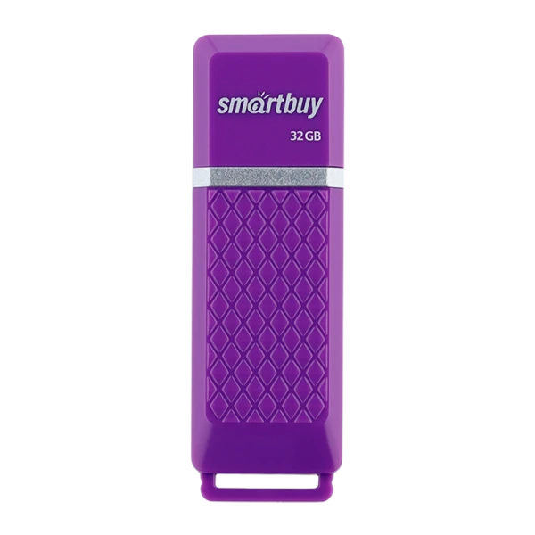 Флеш-накопитель Smartbuy Quartz 32GB USB2.0 пластик фиолетовый