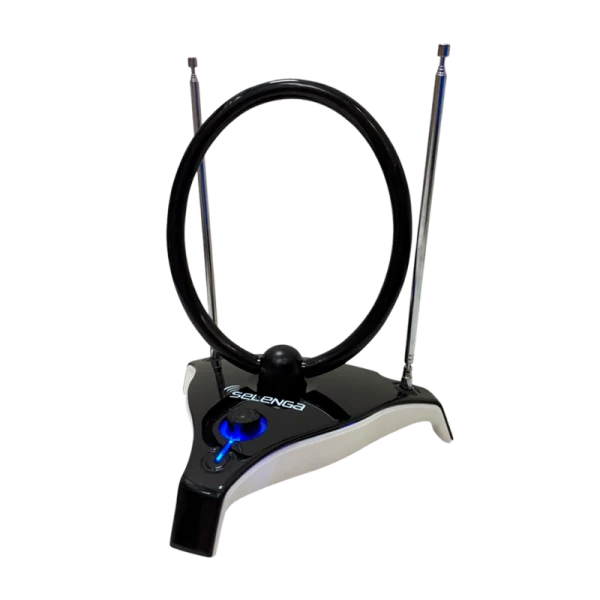 ТВ-Антенна комнатная Selenga 105A активная с питанием с усилителем DVB-T/T2 (1/30)