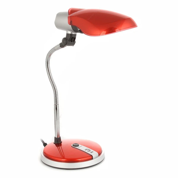 Светильник настольный ЭРА NE-301 15W 220V E27 на основании красный