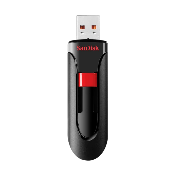 Флеш-накопитель SanDisk Cruzer Glide CZ60 64GB USB2.0 пластик черный