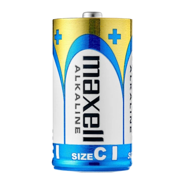 Батарейка Maxell LR14 C BL2 Alkaline 1.5V (2/24/120)