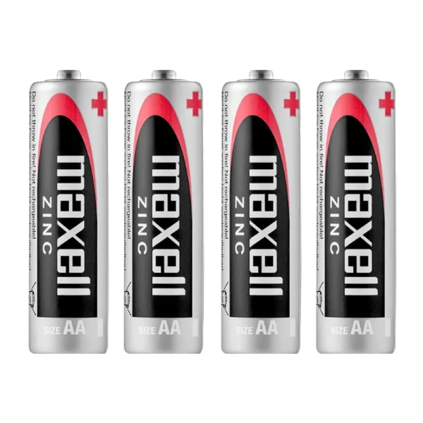 Батарейка Maxell ZINC R6 AA Shrink 4 Heavy Duty 1.5V (4/48/240)