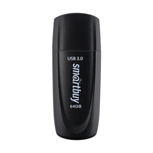 Флеш-накопитель Smartbuy Scout 64GB USB3.0 пластик черный