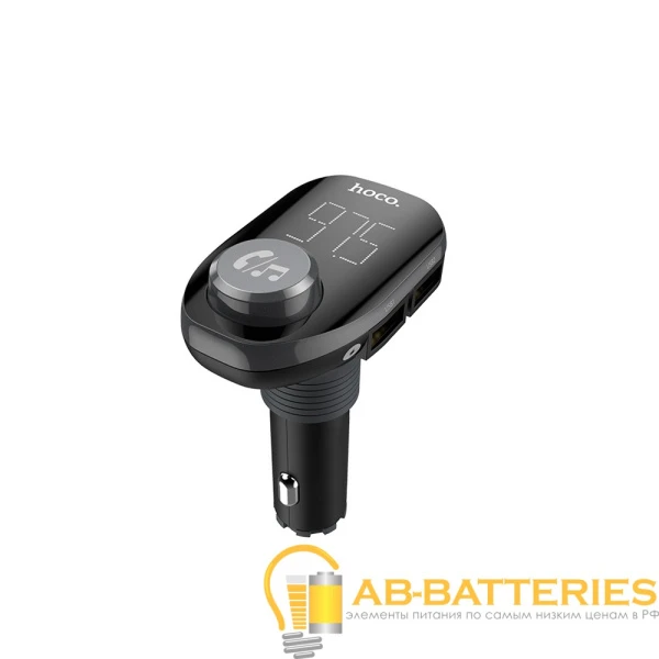 FM-трансмиттер HOCO E45 2USB microSD bluetooth 4.2 черный (1/84)