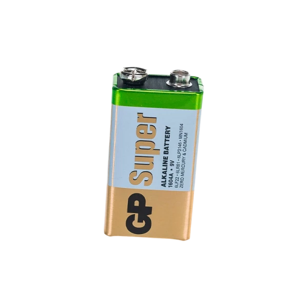 Батарейка GP Super Крона 6LR61 Shrink 1 Alkaline 9V (1/10/50/500)