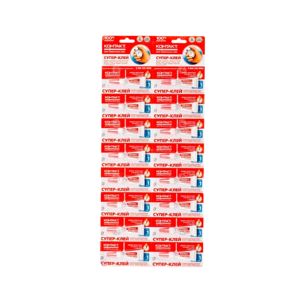 Супер-клей Контакт 1г универсальный BL16 (16/576)