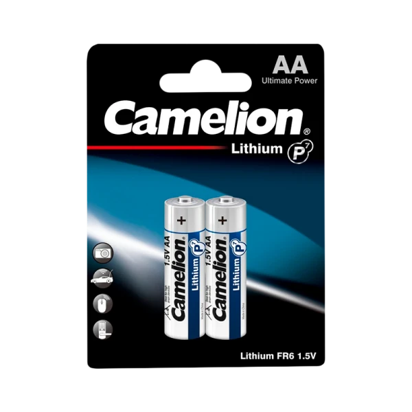 Батарейка Camelion FR6 AA BL2 Lithium 1.5V